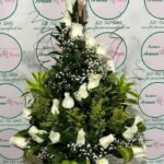Caja con rosas, caja de flores, flores y licor, floristerias en bello, floristerias a domicilio en medellin, floristerias en bello, floristerias en belen, floristerias antioquia, floristeria copacabana, floristeria girardota, anchetas a domicilio, anchetas con dulces, anchetas con licor y dulces, ancheta con flores, anchetas con flores a domicilio, anchetas light, ramos para el dia de la madre, ramos para el dia del padre, ramos para el dia de los enamorados, regalo para enamorar, regalo de aniversario, ramo de flores de aniversario, ramillete de rosas, ramillete de girasoles, ramillete de lirios, lirios, rosas, girasoles, ramos funebres, floristeria funebre, ramos de condolencias, ramos de rosas y flores exoticasCaja con rosas, caja de flores, flores y licor, floristerias en bello, floristerias a domicilio en medellin, floristerias en bello, floristerias en belen, floristerias antioquia, floristeria copacabana, floristeria girardota, anchetas a domicilio, anchetas con dulces, anchetas con licor y dulces, ancheta con flores, anchetas con flores a domicilio, anchetas light, ramos para el dia de la madre, ramos para el dia del padre, ramos para el dia de los enamorados, regalo para enamorar, regalo de aniversario, ramo de flores de aniversario, ramillete de rosas, ramillete de girasoles, ramillete de lirios, lirios, rosas, girasoles, ramos funebres, floristeria funebre, ramos de condolencias, ramos de rosas y flores exoticas Piramide de rosas que forman una esacala que desciende desde su parte superior  las cuales envuelven un cristo. Mayor información acerca de este producto al (+57) 3227625843.